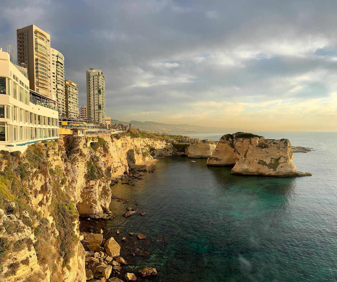 Beirut, Lebanon before the war and Israeli bombings. 